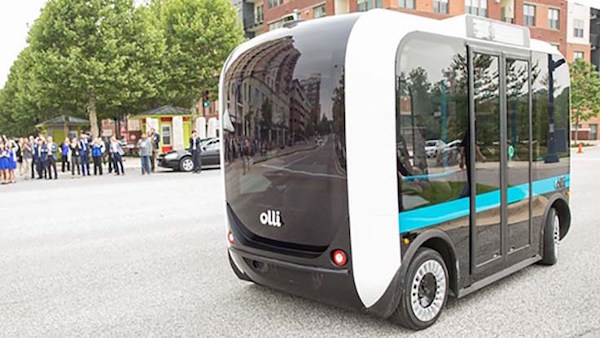 Así será el autobús autónomo y ecológico del futuro