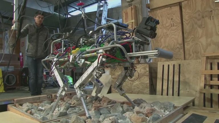 Robots que facilitan las operaciones de rescate.