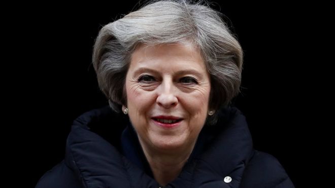 La primera ministra Theresa May expone el plan de 12 puntos con el que Reino Unido saldrá de la Unión Europea, tras meses de incertidumbre