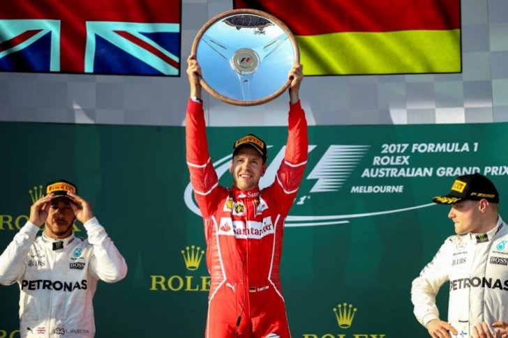 Ferrari and Vettel choose the winning strategy
