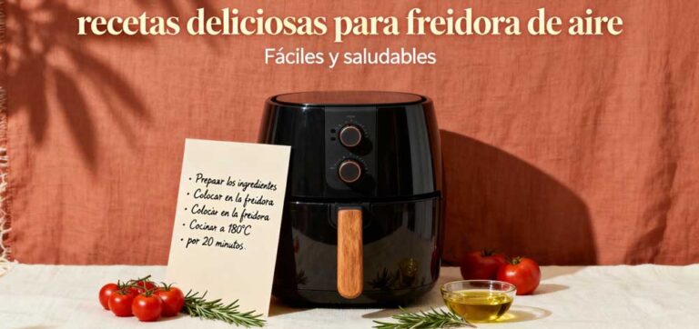 Recetas para freidora de aire